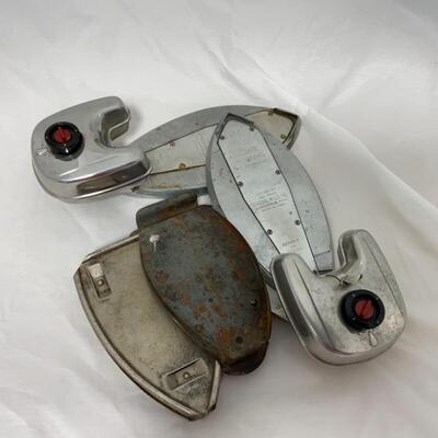 -179- VINTAGE | Two Steam Iron Attachments | Iron Accessories 