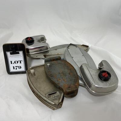 -179- VINTAGE | Two Steam Iron Attachments | Iron Accessories 