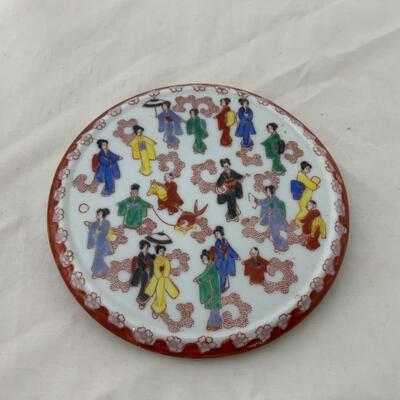 -180- VINTAGE | Asian-Inspired Trivets | Knife Rests