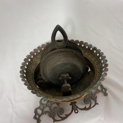 -183- ANTIQUE | Ceiling Clutch | Oil Lamp Hanger