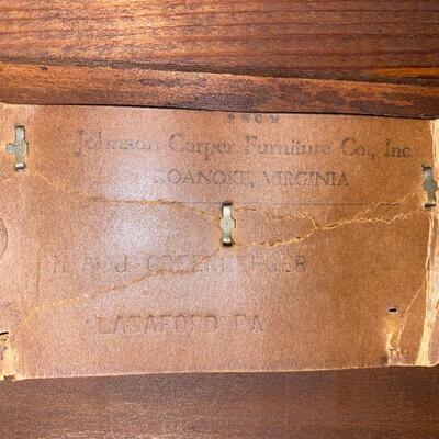 #80 Johnson Carper Funiture co. 