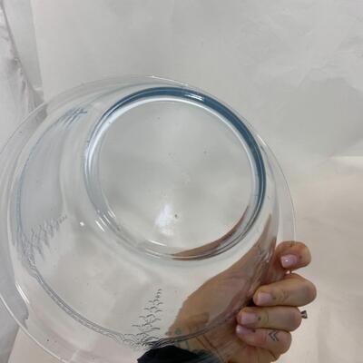 -188- VINTAGE | Fire King | Blue Sapphire Bowl | 10 inches