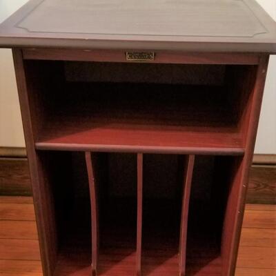 Lot #39  Thomas Pacconi Record Cabinet