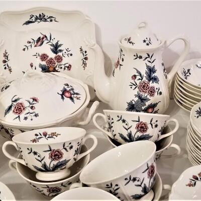 Lot #45  LARGE set of WEDGWOOD China in the 