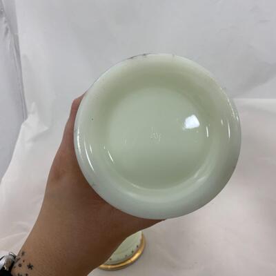 -203- ANTIQUE | Heisey | Custard Glass Spooners