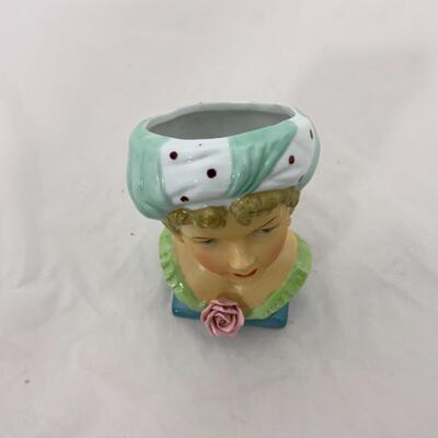 -214- VINTAGE | Beautiful Head Vase | Turban 