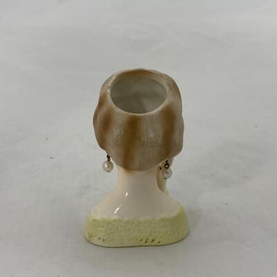 -215- VINTAGE | Mini Head Vase | Pearls | Lashes