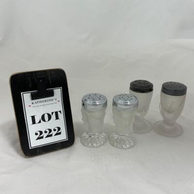-222- VINTAGE | Hand and Fish Scale | Three Faces | MMA