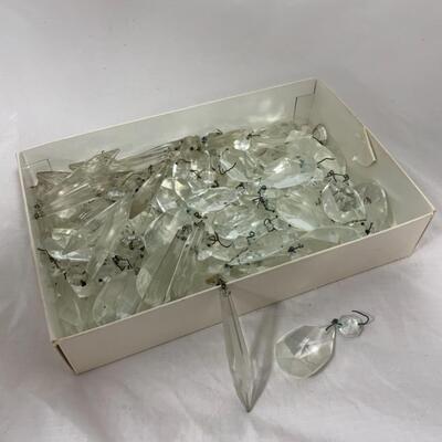 -231- VINTAGE | Chandelier Crystals | Over 60!