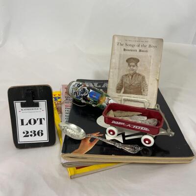 -236- Eclectic Masculine Lot | Military | Arrow Heads | Playboy