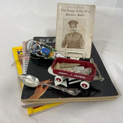 -236- Eclectic Masculine Lot | Military | Arrow Heads | Playboy