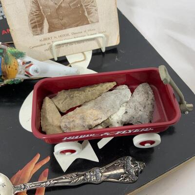 -236- Eclectic Masculine Lot | Military | Arrow Heads | Playboy
