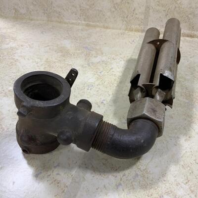 -243- ANTIQUE | 1912 Aermore Exhaust Whistle | Steam Whistle | Washing Machine Drive Pump