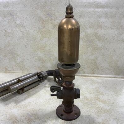 -243- ANTIQUE | 1912 Aermore Exhaust Whistle | Steam Whistle | Washing Machine Drive Pump