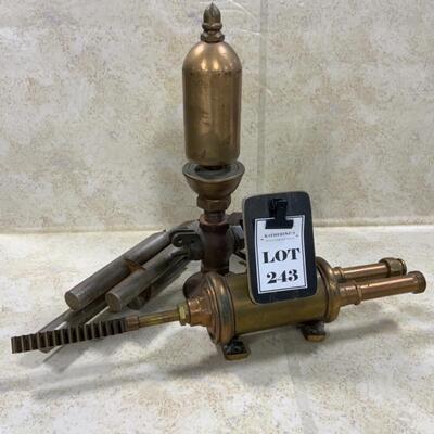 -243- ANTIQUE | 1912 Aermore Exhaust Whistle | Steam Whistle | Washing Machine Drive Pump