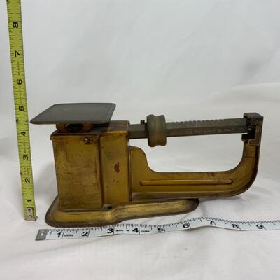 -252- VINTAGE | Brass Scale | up to 9 Ounces