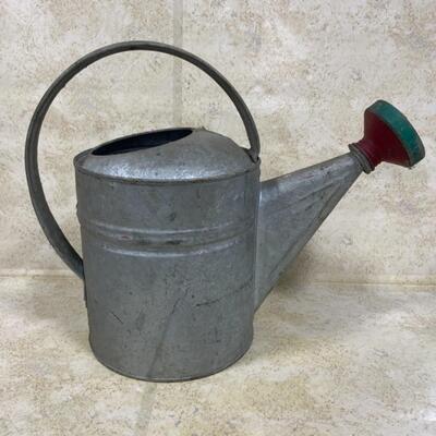 -254- Galvanized Watering Can | Manitowoc Trivet | Lunch Pail