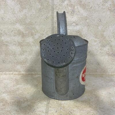 -254- Galvanized Watering Can | Manitowoc Trivet | Lunch Pail
