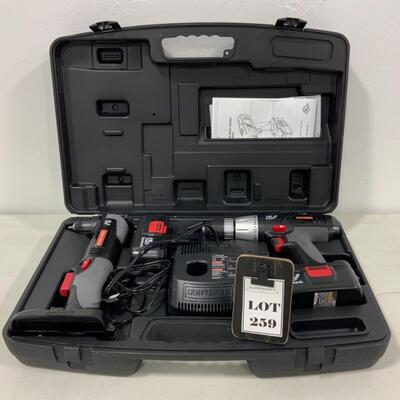 -259- Craftsman Drill Set