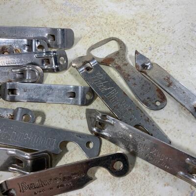 -261- VINTAGE | 17 Bottle Openers | Pabst | Chief Oshkosh