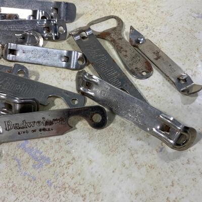 -261- VINTAGE | 17 Bottle Openers | Pabst | Chief Oshkosh