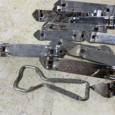 -261- VINTAGE | 17 Bottle Openers | Pabst | Chief Oshkosh