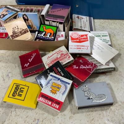 -263- VINTAGE | Matchbooks | Local Advertising | Naughty