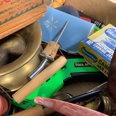 -264- VINTAGE | Exciting Junk Drawer Lot | Harley Davidson