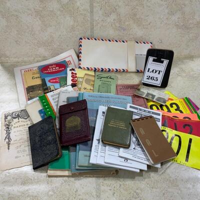 -265- VINTAGE | Hunting Ephemera Lot