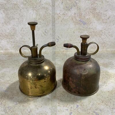 -266- VINTAGE | Brass Gardening Misters