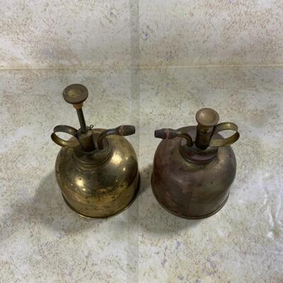 -266- VINTAGE | Brass Gardening Misters