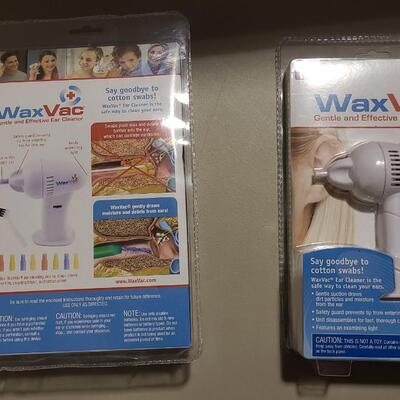 2 Sealed New WaxVac -Item #446