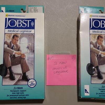 2 New Jobst Medical Legwear -Item #447