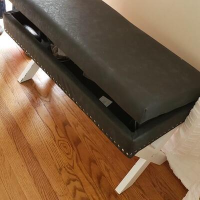 Bench with storage