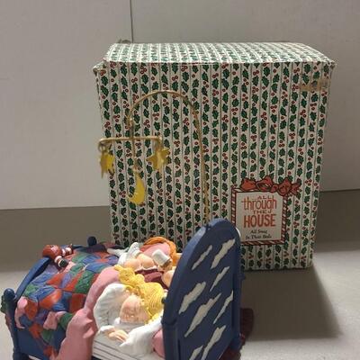 Department56 Christmas Statue Sleeping kids -Item #470