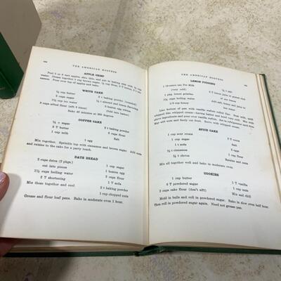 -278- VINTAGE | ANTIQUE | Cook Books | Boston Cooking School | Watkins
