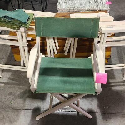 Five (5) Foldable Directors Chair -Item #475