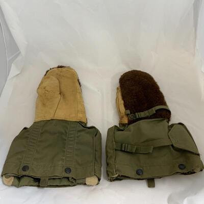 -279- VINTAGE | Five Sets Mittens | WW2 Era | Cold Weather Mittens