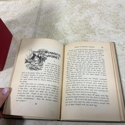 -280- VINTAGE | 4 Books | Educational | Norse Lore