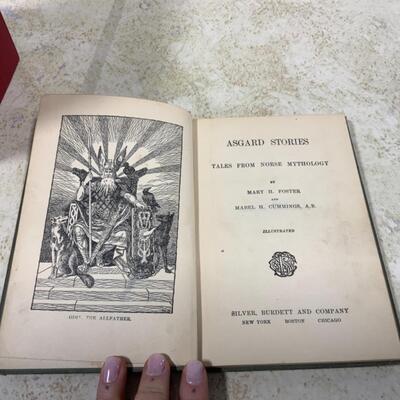 -280- VINTAGE | 4 Books | Educational | Norse Lore