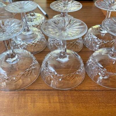 4 Waterford "Lismore" Crystal Sherbet glasses