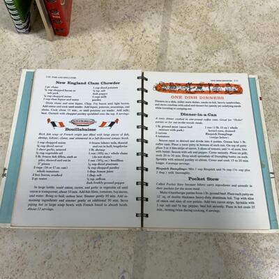 -281- VINTAGE | Fun Cook Books | Wood Trivet | Campbells | Jello