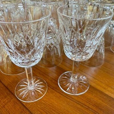 4 Waterford "Lismore" White Wine glasses #1