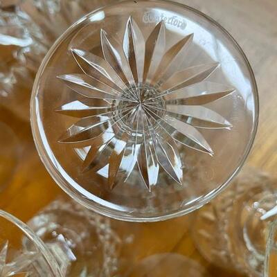 4 Waterford "Lismore" White Wine glasses #1