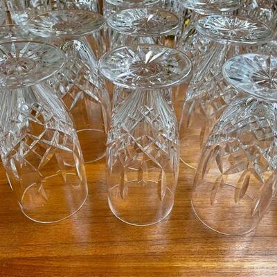 4 Waterford "Lismore" Water/Ice Tea glasses (#1)