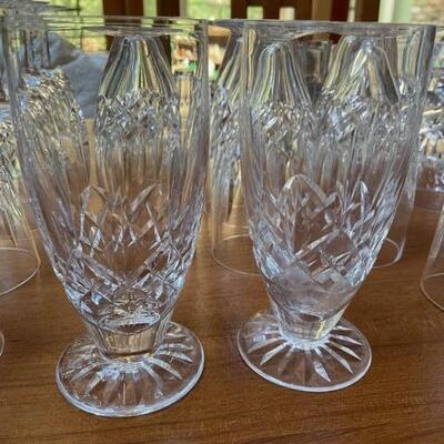 4 Waterford "Lismore" Water/Ice Tea glasses (#1)