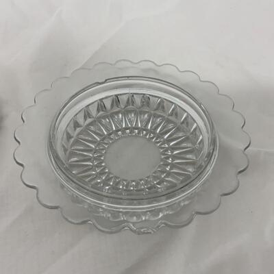 -285- ANTIQUE | Covered Butter Dishes | Salt and Pepper Shakers