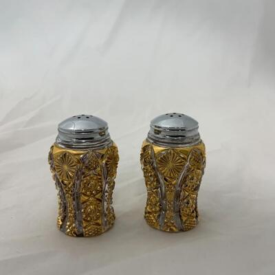 -285- ANTIQUE | Covered Butter Dishes | Salt and Pepper Shakers