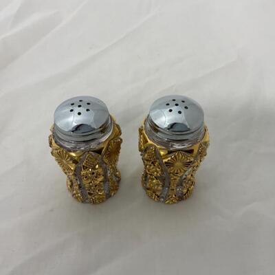 -285- ANTIQUE | Covered Butter Dishes | Salt and Pepper Shakers