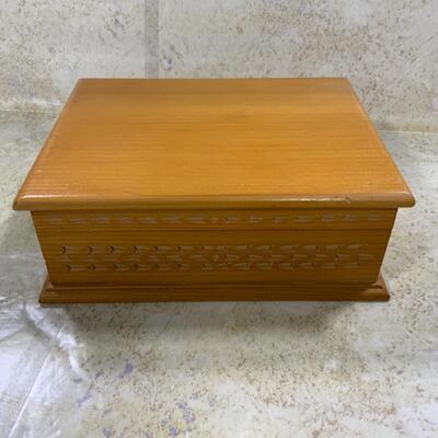 -291- VINTAGE | Four Wood Boxes | Ornate Designs | Inlaid